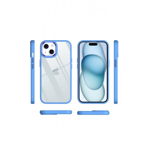Newface iPhone 15 Kılıf Power Silikon - Mor Newface iPhone 15 Kılıf Power Silikon - Mor