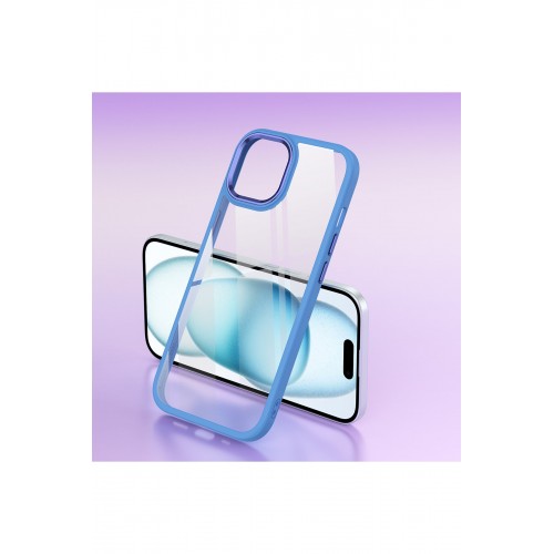 Newface iPhone 15 Kılıf Power Silikon - Mor Newface iPhone 15 Kılıf Power Silikon - Mor