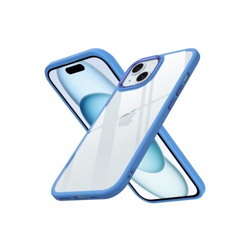 Newface iPhone 15 Kılıf Power Silikon - Sierra Blue Newface iPhone 15 Kılıf Power Silikon - Sierra Blue