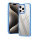 Newface iPhone 15 Pro Max Kılıf Power Silikon - Mavi Newface iPhone 15 Pro Max Kılıf Power Silikon - Mavi