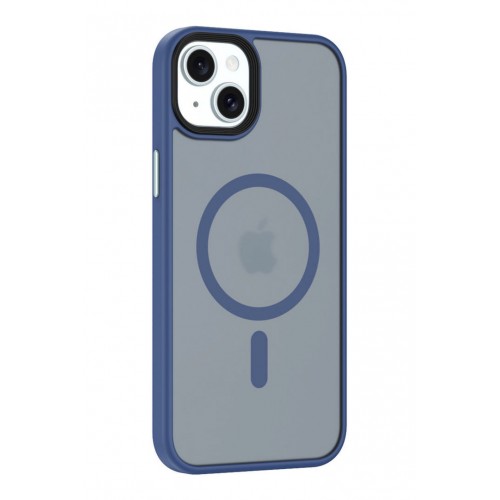 Newface iPhone 15 Kılıf Trex Magneticsafe Kapak - Lacivert Newface iPhone 15 Kılıf Trex Magneticsafe Kapak - Lacivert