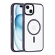 Newface iPhone 15 Kılıf Trex Magneticsafe Kapak - Derin Mor Newface iPhone 15 Kılıf Trex Magneticsafe Kapak - Derin Mor