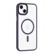Newface iPhone 15 Kılıf Trex Magneticsafe Kapak - Derin Mor Newface iPhone 15 Kılıf Trex Magneticsafe Kapak - Derin Mor