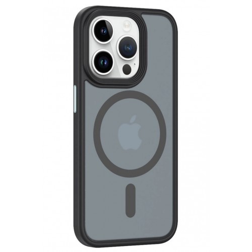 Newface iPhone 15 Pro Kılıf Trex Magneticsafe Kapak - Siyah Newface iPhone 15 Pro Kılıf Trex Magneticsafe Kapak - Siyah