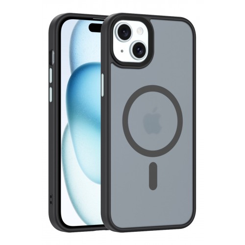 Newface iPhone 13 Kılıf Trex Magneticsafe Kapak - Siyah Newface iPhone 13 Kılıf Trex Magneticsafe Kapak - Siyah