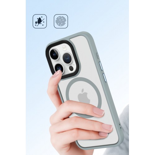 Newface iPhone 13 Kılıf Trex Magneticsafe Kapak - Siyah Newface iPhone 13 Kılıf Trex Magneticsafe Kapak - Siyah