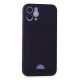 Newface iPhone 12 Kılıf Kelvin Kartvizitli Silikon - Derin Mor Newface iPhone 12 Kılıf Kelvin Kartvizitli Silikon - Derin Mor