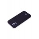 Newface iPhone 12 Kılıf Kelvin Kartvizitli Silikon - Derin Mor Newface iPhone 12 Kılıf Kelvin Kartvizitli Silikon - Derin Mor