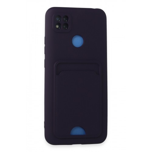 Newface Xiaomi Redmi 9C Kılıf Kelvin Kartvizitli Silikon - Derin Mor Newface Xiaomi Redmi 9C Kılıf Kelvin Kartvizitli Silikon - Derin Mor