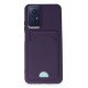 Newface Xiaomi Redmi Note 11S Kılıf Kelvin Kartvizitli Silikon - Derin Mor Newface Xiaomi Redmi Note 11S Kılıf Kelvin Kartvizitli Silikon - Derin Mor