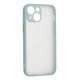 Newface iPhone 15 Kılıf Montreal Silikon Kapak - Açık Yeşil