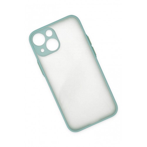 Newface iPhone 15 Kılıf Montreal Silikon Kapak - Açık Yeşil Newface iPhone 15 Kılıf Montreal Silikon Kapak - Açık Yeşil