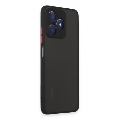 Newface Realme C53 Kılıf Montreal Silikon Kapak - Siyah Newface Realme C53 Kılıf Montreal Silikon Kapak - Siyah