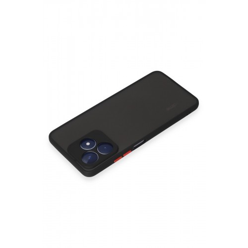 Newface Realme C53 Kılıf Montreal Silikon Kapak - Siyah Newface Realme C53 Kılıf Montreal Silikon Kapak - Siyah