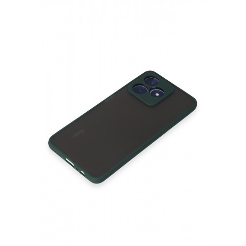 Newface Realme C53 Kılıf Montreal Silikon Kapak - Yeşil Newface Realme C53 Kılıf Montreal Silikon Kapak - Yeşil