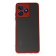 Newface Realme C53 Kılıf Montreal Silikon Kapak - Kırmızı Newface Realme C53 Kılıf Montreal Silikon Kapak - Kırmızı
