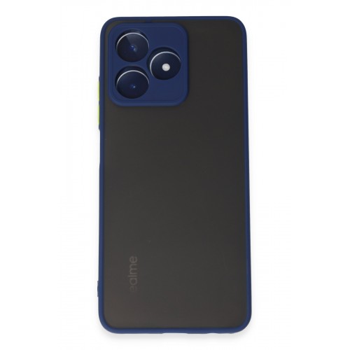 Newface Realme C53 Kılıf Montreal Silikon Kapak - Lacivert Newface Realme C53 Kılıf Montreal Silikon Kapak - Lacivert