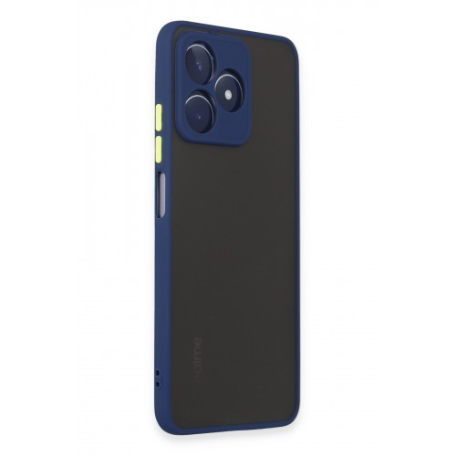 Newface Realme C53 Kılıf Montreal Silikon Kapak - Lacivert Newface Realme C53 Kılıf Montreal Silikon Kapak - Lacivert