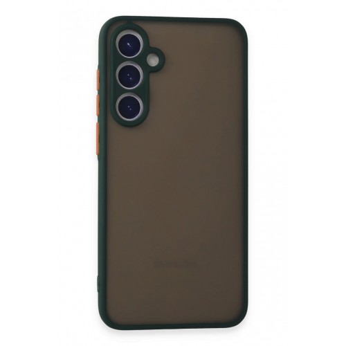 Newface Samsung Galaxy S23 FE Kılıf Montreal Silikon Kapak - Yeşil Newface Samsung Galaxy S23 FE Kılıf Montreal Silikon Kapak - Yeşil