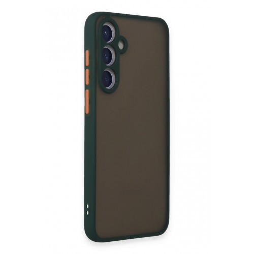 Newface Samsung Galaxy S23 FE Kılıf Montreal Silikon Kapak - Yeşil Newface Samsung Galaxy S23 FE Kılıf Montreal Silikon Kapak - Yeşil
