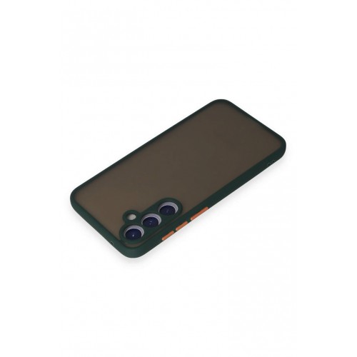 Newface Samsung Galaxy S23 FE Kılıf Montreal Silikon Kapak - Yeşil Newface Samsung Galaxy S23 FE Kılıf Montreal Silikon Kapak - Yeşil