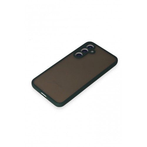 Newface Samsung Galaxy S23 FE Kılıf Montreal Silikon Kapak - Yeşil Newface Samsung Galaxy S23 FE Kılıf Montreal Silikon Kapak - Yeşil