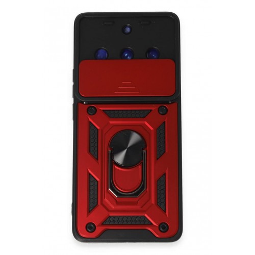 Newface Realme 11 Pro Kılıf Pars Lens Yüzüklü Silikon - Kırmızı Newface Realme 11 Pro Kılıf Pars Lens Yüzüklü Silikon - Kırmızı