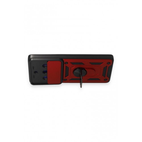 Newface Realme 11 Pro Kılıf Pars Lens Yüzüklü Silikon - Kırmızı Newface Realme 11 Pro Kılıf Pars Lens Yüzüklü Silikon - Kırmızı