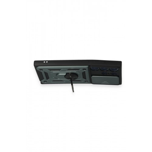 Newface Samsung Galaxy S23 Ultra Kılıf Pars Lens Yüzüklü Silikon - Yeşil Newface Samsung Galaxy S23 Ultra Kılıf Pars Lens Yüzüklü Silikon - Yeşil
