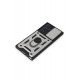 Newface Samsung Galaxy S23 Ultra Kılıf Pars Lens Yüzüklü Silikon - Gümüş Newface Samsung Galaxy S23 Ultra Kılıf Pars Lens Yüzüklü Silikon - Gümüş