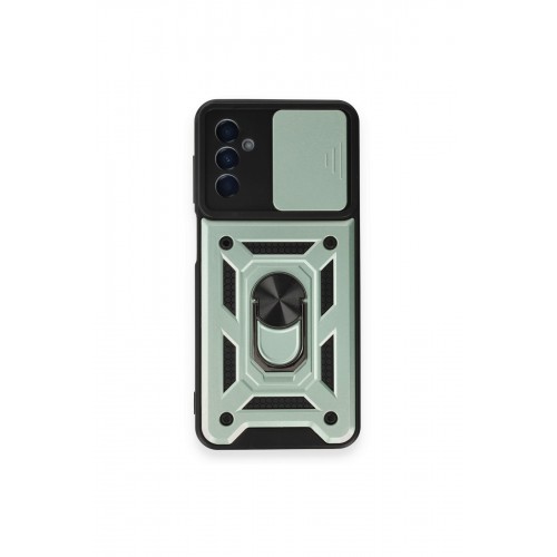 Newface Samsung Galaxy M14 5G Kılıf Pars Lens Yüzüklü Silikon - Yeşil Newface Samsung Galaxy M14 5G Kılıf Pars Lens Yüzüklü Silikon - Yeşil
