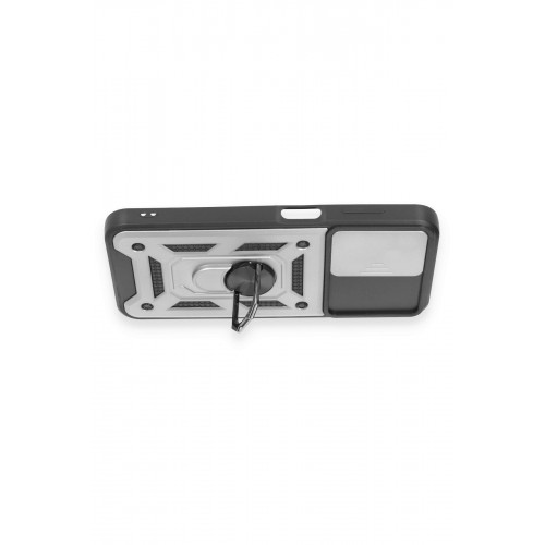 Newface Samsung Galaxy M14 5G Kılıf Pars Lens Yüzüklü Silikon - Gümüş Newface Samsung Galaxy M14 5G Kılıf Pars Lens Yüzüklü Silikon - Gümüş