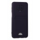 Newface Xiaomi Redmi Note 9S Kılıf Kelvin Kartvizitli Silikon - Derin Mor Newface Xiaomi Redmi Note 9S Kılıf Kelvin Kartvizitli Silikon - Derin Mor