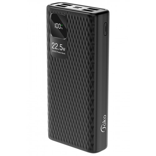 Konfulon A29Q Powerbank 22.5W - Siyah Konfulon A29Q Powerbank 22.5W - Siyah