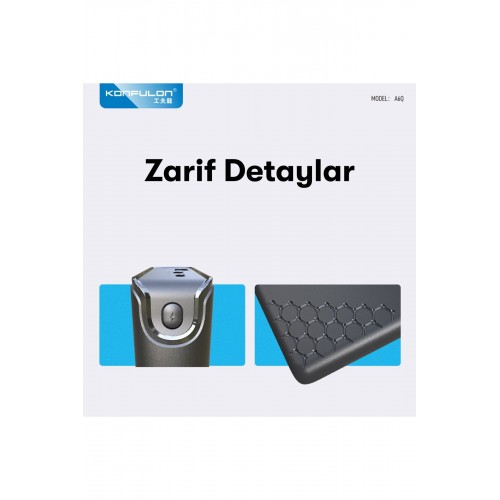 Konfulon A6Q 22.5W Usb 3.0 ve 20W Type-C Çıkışlı 10000 mAh PD Powerbank - Beyaz Konfulon A6Q 22.5W Usb 3.0 ve 20W Type-C Çıkışlı 10000 mAh PD Powerbank - Beyaz