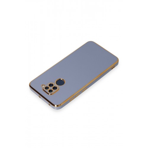 Newface Xiaomi Redmi Note 9 Kılıf Volet Silikon - Mavi Newface Xiaomi Redmi Note 9 Kılıf Volet Silikon - Mavi
