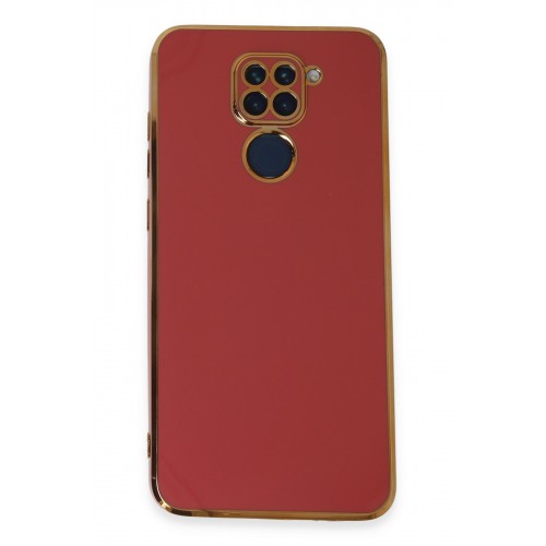 Newface Xiaomi Redmi Note 9 Kılıf Volet Silikon - Kırmızı Newface Xiaomi Redmi Note 9 Kılıf Volet Silikon - Kırmızı