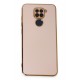 Newface Xiaomi Redmi Note 9 Kılıf Volet Silikon - Pembe Newface Xiaomi Redmi Note 9 Kılıf Volet Silikon - Pembe