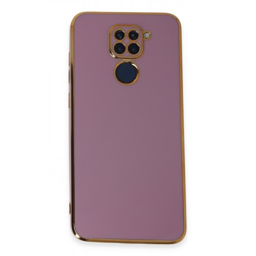 Newface Xiaomi Redmi Note 9 Kılıf Volet Silikon - Mor Newface Xiaomi Redmi Note 9 Kılıf Volet Silikon - Mor