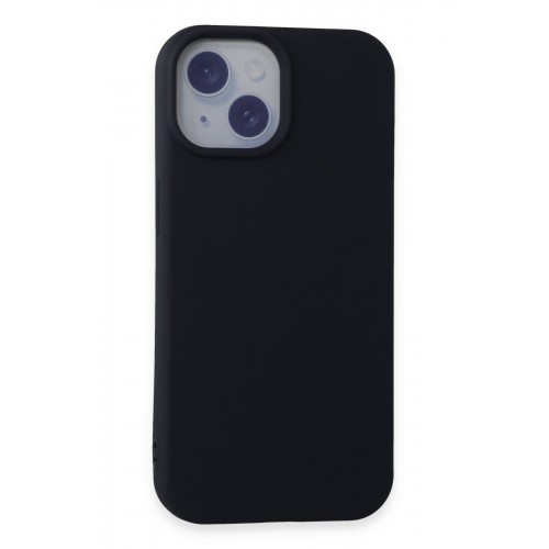 Newface iPhone 15 Plus Kılıf First Silikon - Siyah Newface iPhone 15 Plus Kılıf First Silikon - Siyah