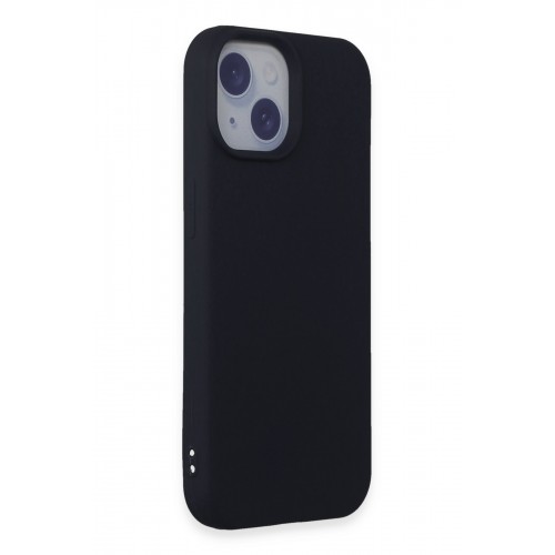 Newface iPhone 15 Plus Kılıf First Silikon - Siyah Newface iPhone 15 Plus Kılıf First Silikon - Siyah