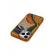 Newface iPhone 13 Pro Kılıf Moda Simli Kapak - Kahverengi Newface iPhone 13 Pro Kılıf Moda Simli Kapak - Kahverengi