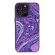 Newface iPhone 13 Pro Kılıf Moda Simli Kapak - Derin Mor Newface iPhone 13 Pro Kılıf Moda Simli Kapak - Derin Mor