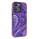 Newface iPhone 13 Pro Kılıf Moda Simli Kapak - Derin Mor Newface iPhone 13 Pro Kılıf Moda Simli Kapak - Derin Mor