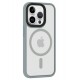 Newface iPhone 15 Pro Kılıf Trex Magneticsafe Kapak - Gri Newface iPhone 15 Pro Kılıf Trex Magneticsafe Kapak - Gri