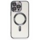 Newface iPhone 15 Pro Kılıf Kross Magneticsafe Kapak - Titan Gri Newface iPhone 15 Pro Kılıf Kross Magneticsafe Kapak - Titan Gri