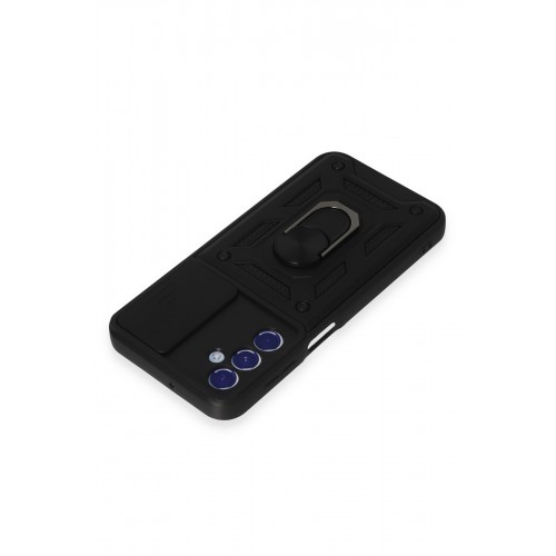 Newface Samsung Galaxy M34 5G Kılıf Pars Lens Yüzüklü Silikon - Siyah Newface Samsung Galaxy M34 5G Kılıf Pars Lens Yüzüklü Silikon - Siyah