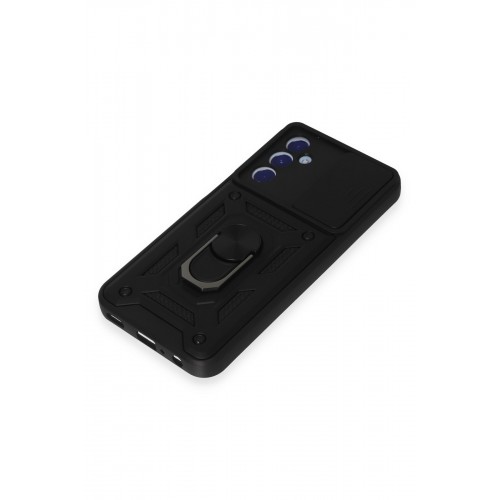 Newface Samsung Galaxy M34 5G Kılıf Pars Lens Yüzüklü Silikon - Siyah Newface Samsung Galaxy M34 5G Kılıf Pars Lens Yüzüklü Silikon - Siyah