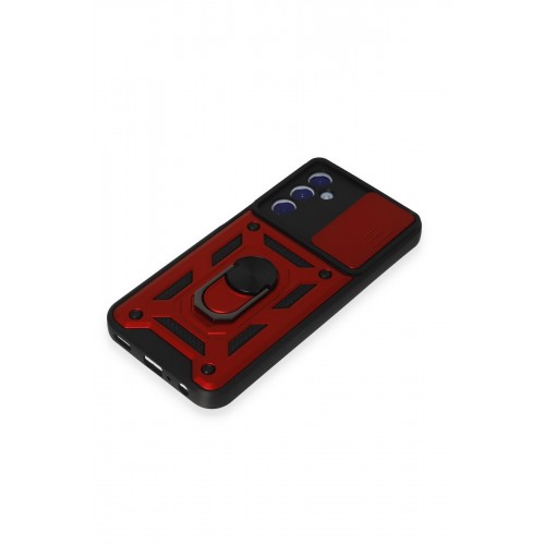 Newface Samsung Galaxy M34 5G Kılıf Pars Lens Yüzüklü Silikon - Kırmızı Newface Samsung Galaxy M34 5G Kılıf Pars Lens Yüzüklü Silikon - Kırmızı