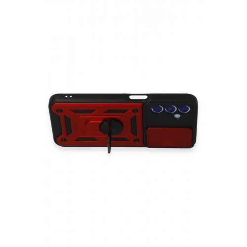 Newface Samsung Galaxy M34 5G Kılıf Pars Lens Yüzüklü Silikon - Kırmızı Newface Samsung Galaxy M34 5G Kılıf Pars Lens Yüzüklü Silikon - Kırmızı